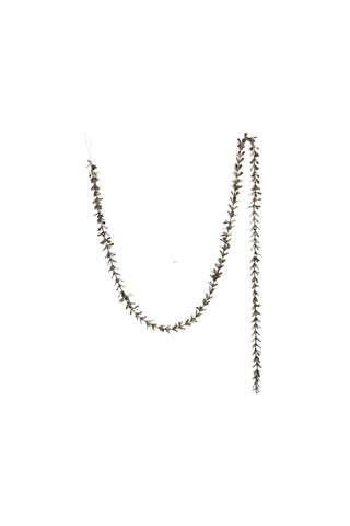 Glitter Boxwood Garland