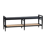 Port Royal Black Bench