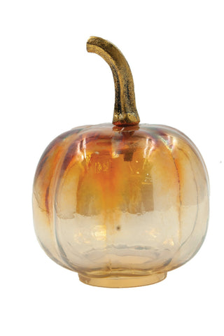 Stemmed Glass Pumpkin