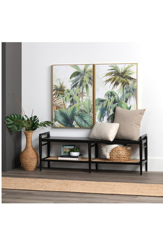 Port Royal Black Bench