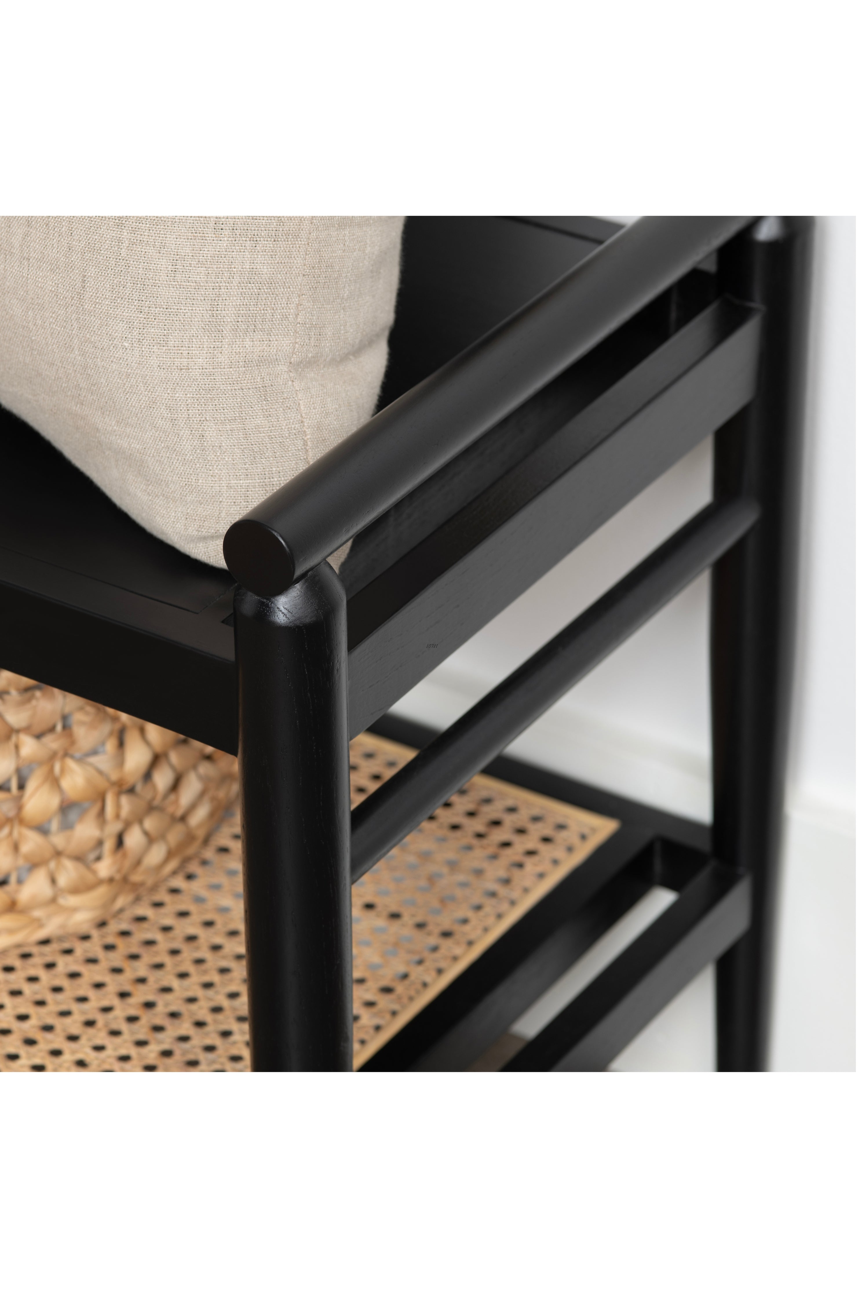 Port Royal Black Bench (detail view 4)