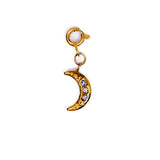 Waterproof Moon Charm – Gold-Plated, Tarnish-Free & Hypoallergenic