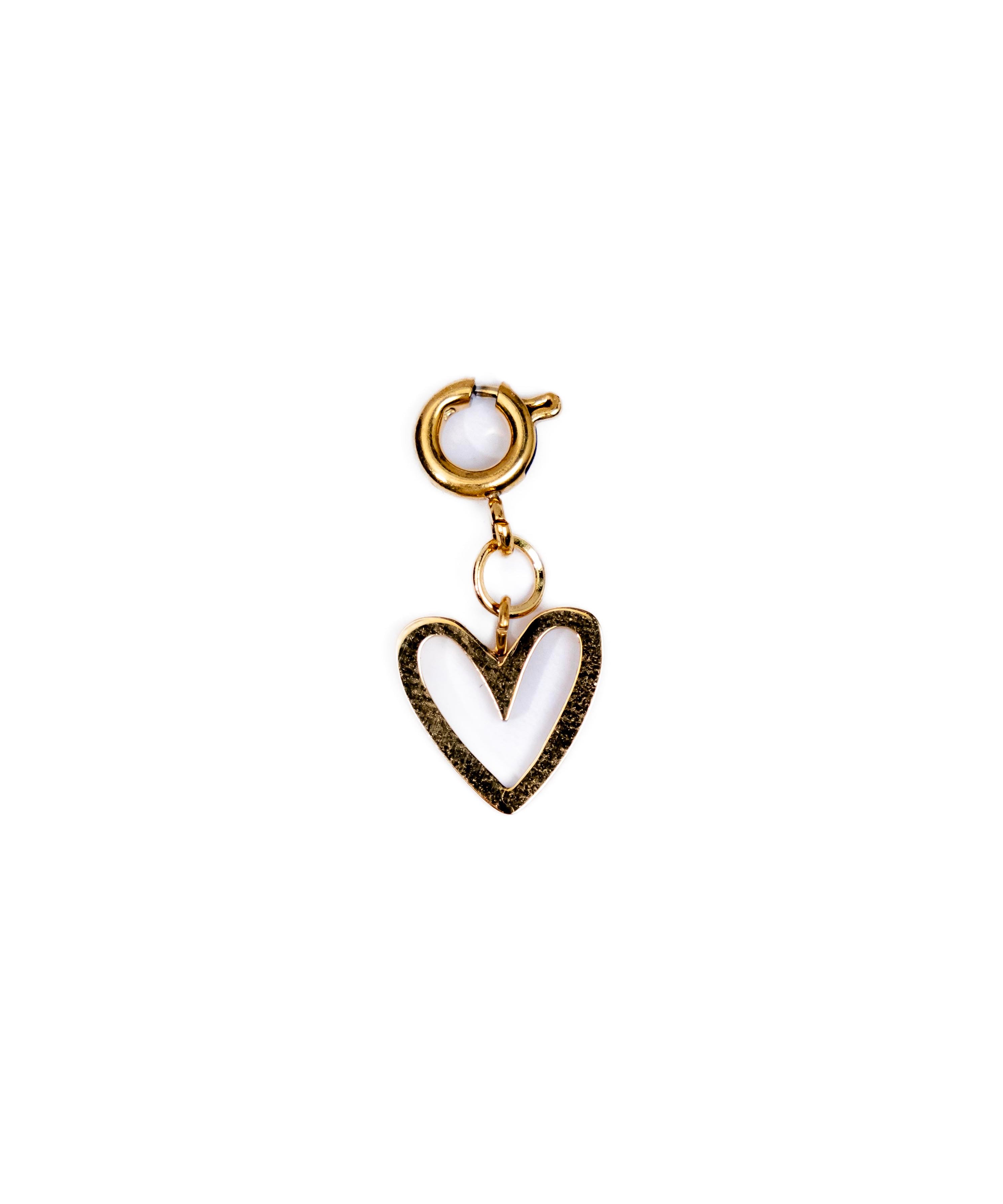 Waterproof Heart Charm – Gold-Plated, Tarnish-Free & Hypoallergenic