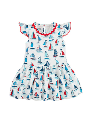 Sailboat T-Shirt Dress