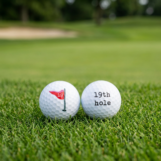 19th Hole Flag Golf Ball Set
