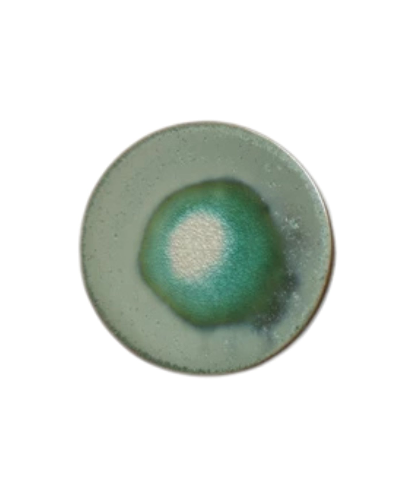 Stoneware Trivet Coaster Green