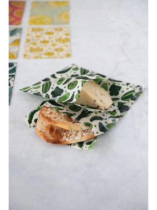 Reusable Fabric Beeswax Food Bags