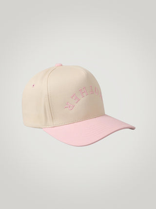 Mother Embroidered Trucker Hat Pink