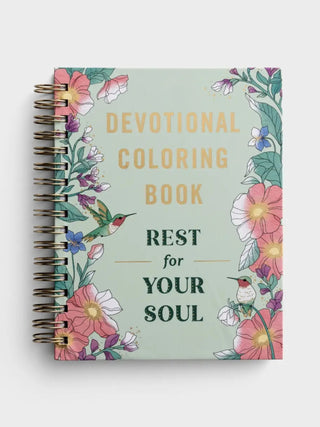 Rest For Your Soul Devotional Coloring Book