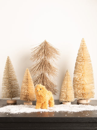 Furry Poodle Ornament