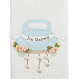 Wedding Tea Towel Just Married