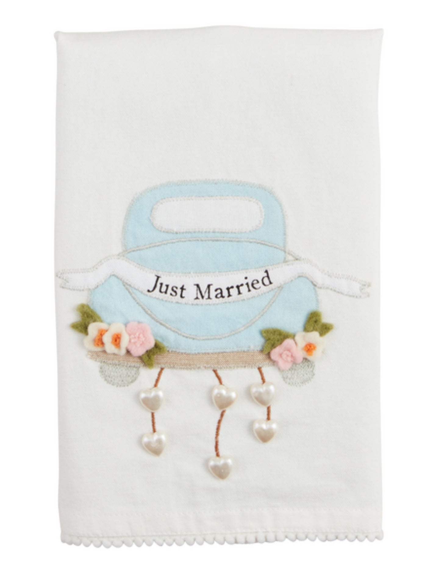 Wedding Tea Towel Just Married