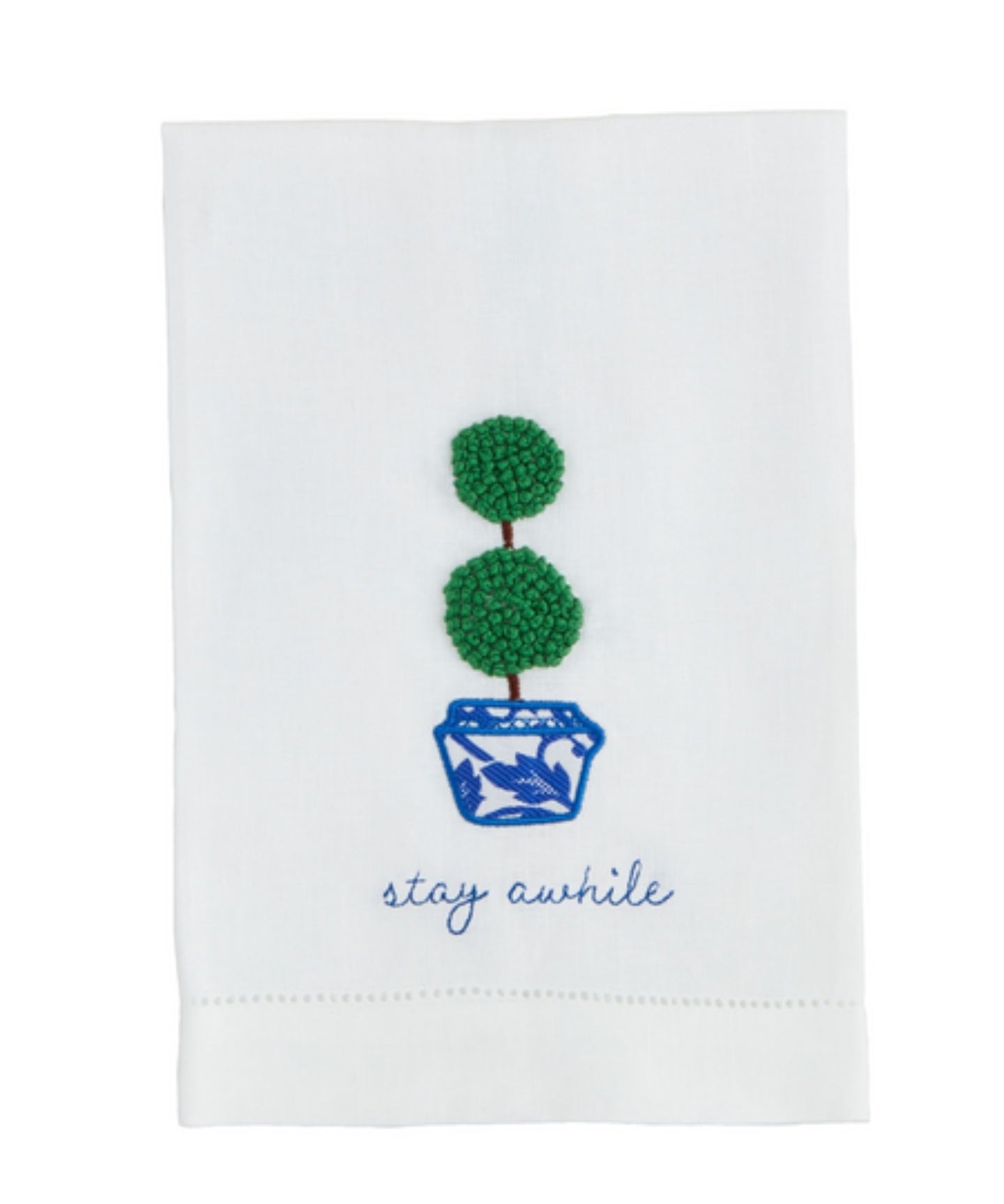 Boxwood Topiary Towel Stay