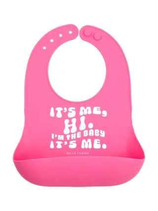 Silicone Wonder Bib It's Me Hi