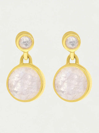 Signature Droplet Moonstone Earrings