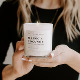Mango and Coconut Soy Candle