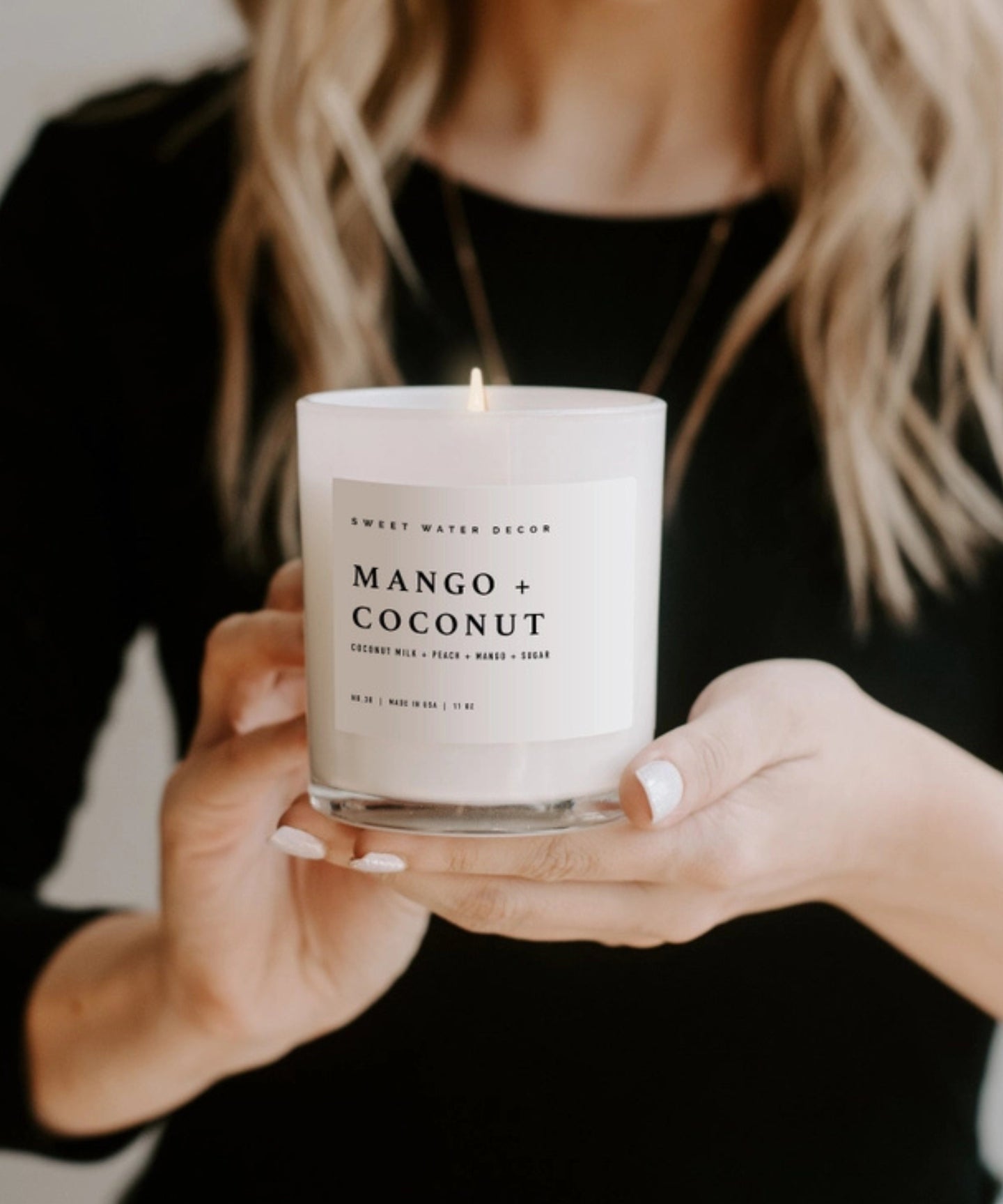 Mango and Coconut Soy Candle