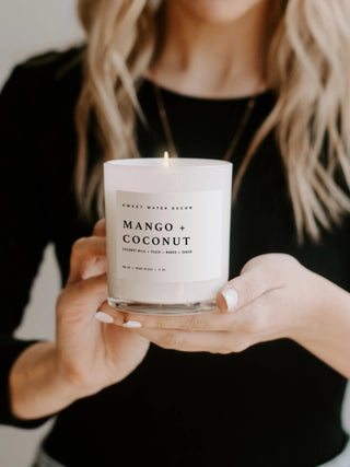 Mango and Coconut Soy Candle