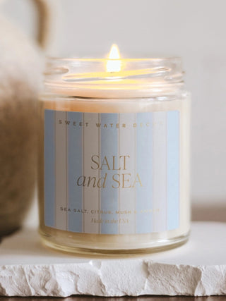 Salt and Sea Mini Soy Candle