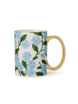 Hydrangea Porcelain Mug