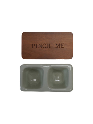 Stoneware "Pinch Me" Pinch Pot