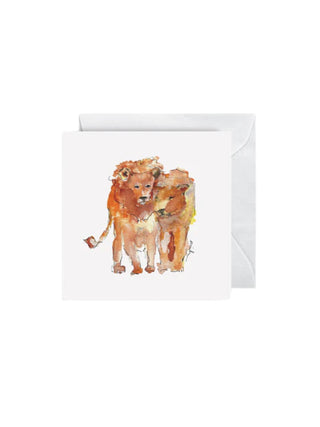 Gift Enclosure Card Lion