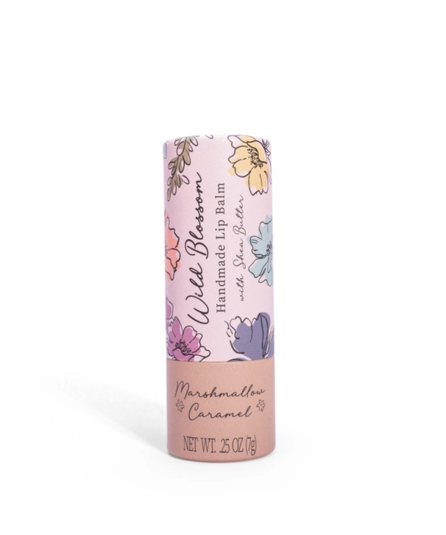 Wild Blossom Lip Balm Marshmallow Caramel