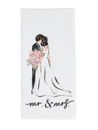 Wedding Hand Towel Mr. & Mrs.