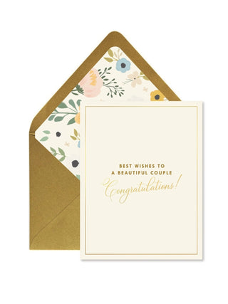 Beautiful Couple Wedding Card