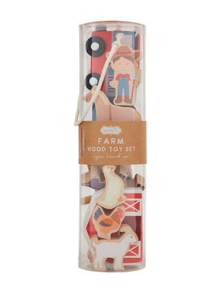 Farm Wood Toy Set