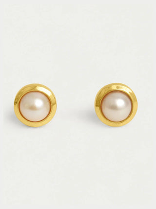 Signature Small Pearl Studs