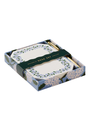 Hydrangea Note Writing Set