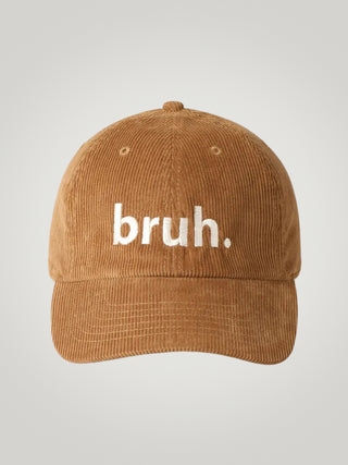 "bruh" Embroidered Hat