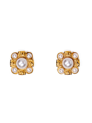 My Sister's Cottage | Waterproof | Pearl Statement Earrings