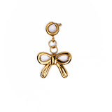 Waterproof Small Bow Charm – Gold-Plated, Tarnish-Free & Hypoallergenic