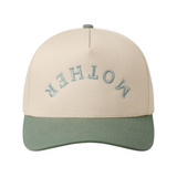 Mother Embroidered Trucker Hat Green