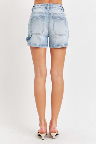 Finished Hem High Rise Shorts