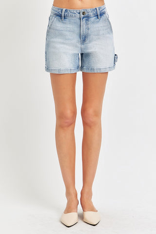 Finished Hem High Rise Shorts