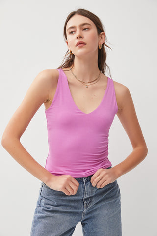 V Front and Back Tank Top