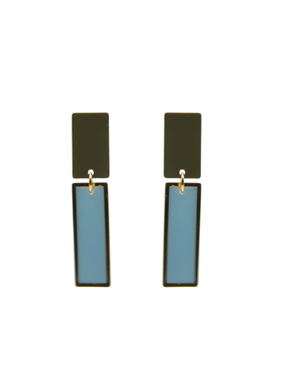 Double Bar Drop Earrings