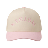 Mother Embroidered Trucker Hat Pink