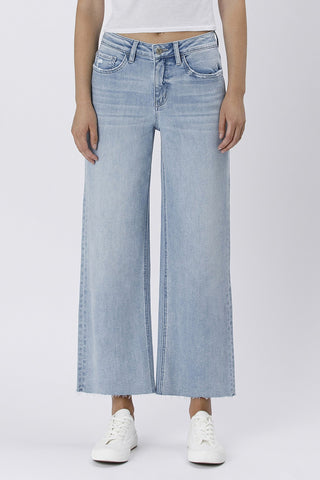 Crop Wide Leg Jeans
