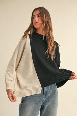 Color Block Sweater