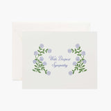 Hydrangea Sympathy Card