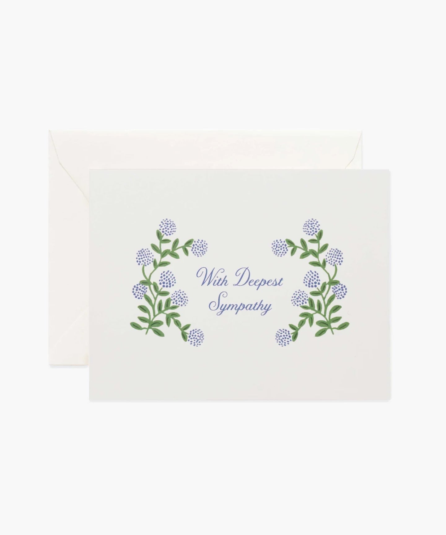 Hydrangea Sympathy Card