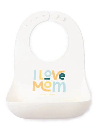 Silicone Wonder Bib - I Love Mom