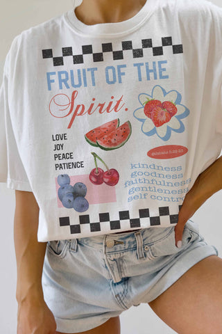 Fruit of the Spirit Oversized Graphic Tee