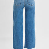 High-Rise Wide Leg Denim Jeans