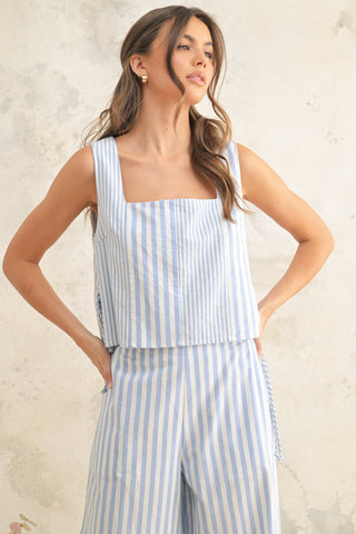 Mixed Stripe Tank Top
