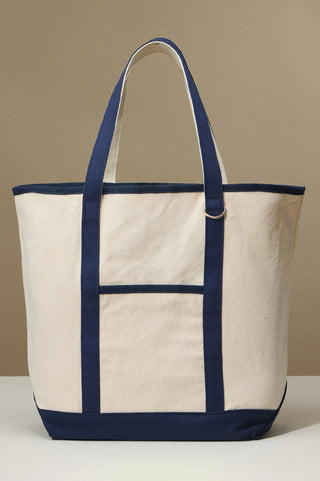 Canvas Tote Bag Navy
